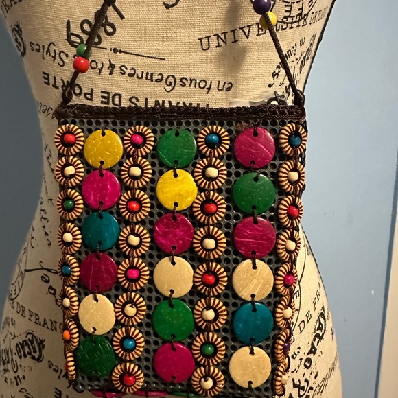 Handmade Beaded Crossbow Purse - Picture 3 of 9